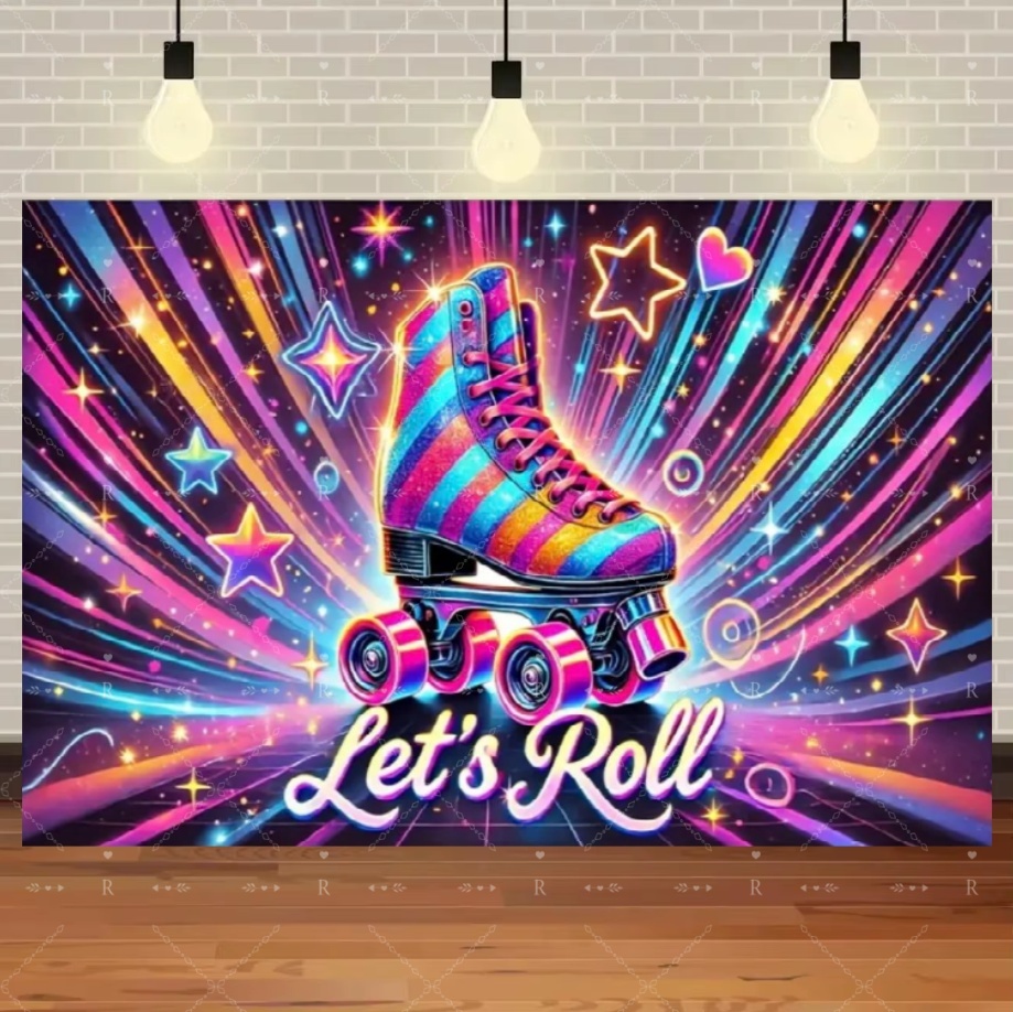 Roller Skating Shoes Theme Bir - Photography Lighting And Background recension och pris