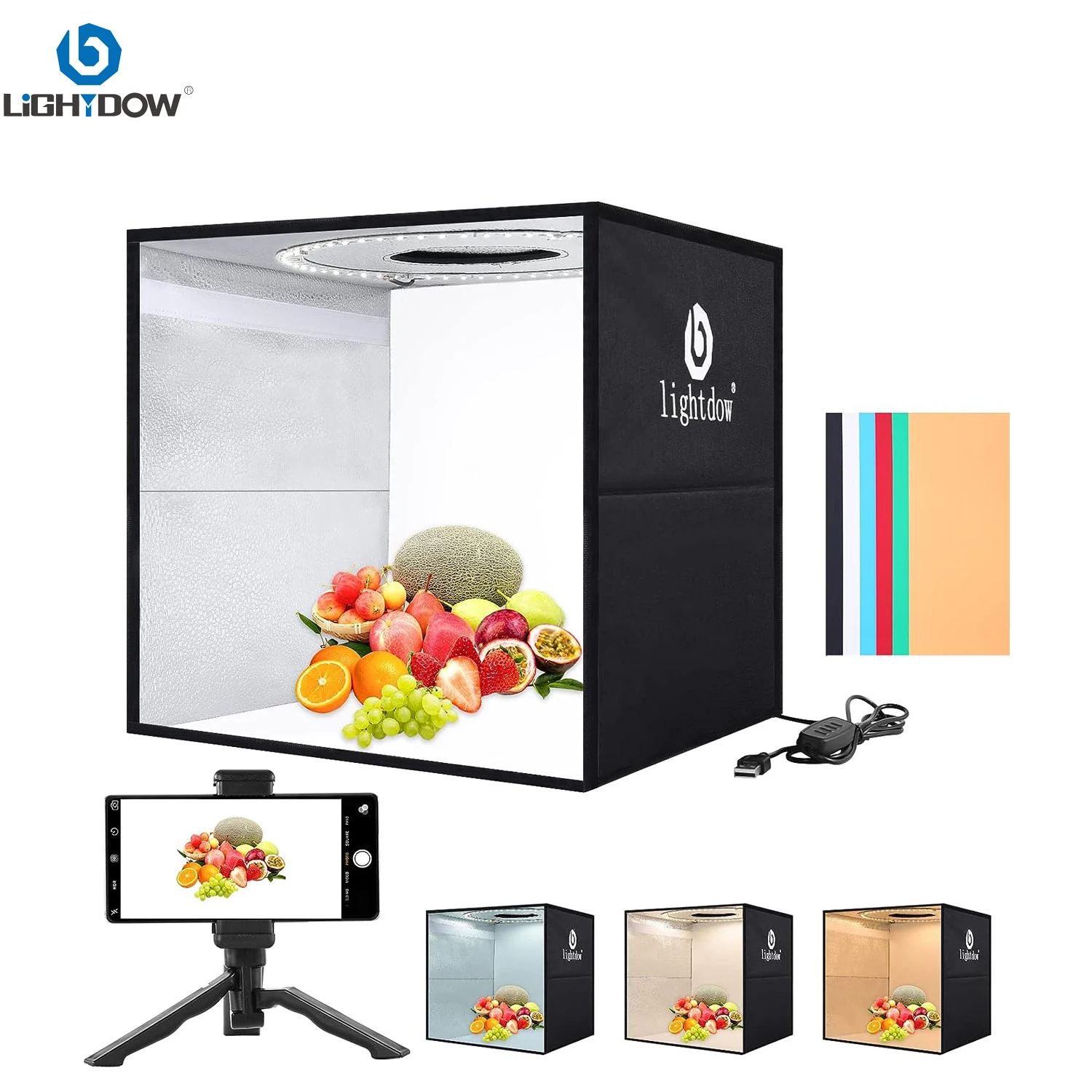 Lightdow Photo Studio Light Bo - Photography Lighting And Background recension och pris