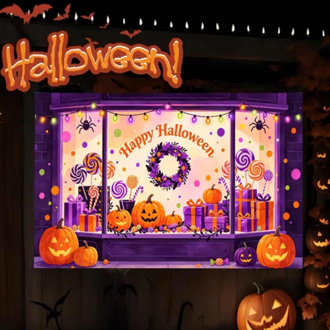 Purple Halloween Shop Theme Pa - Photography Lighting And Background recension och pris