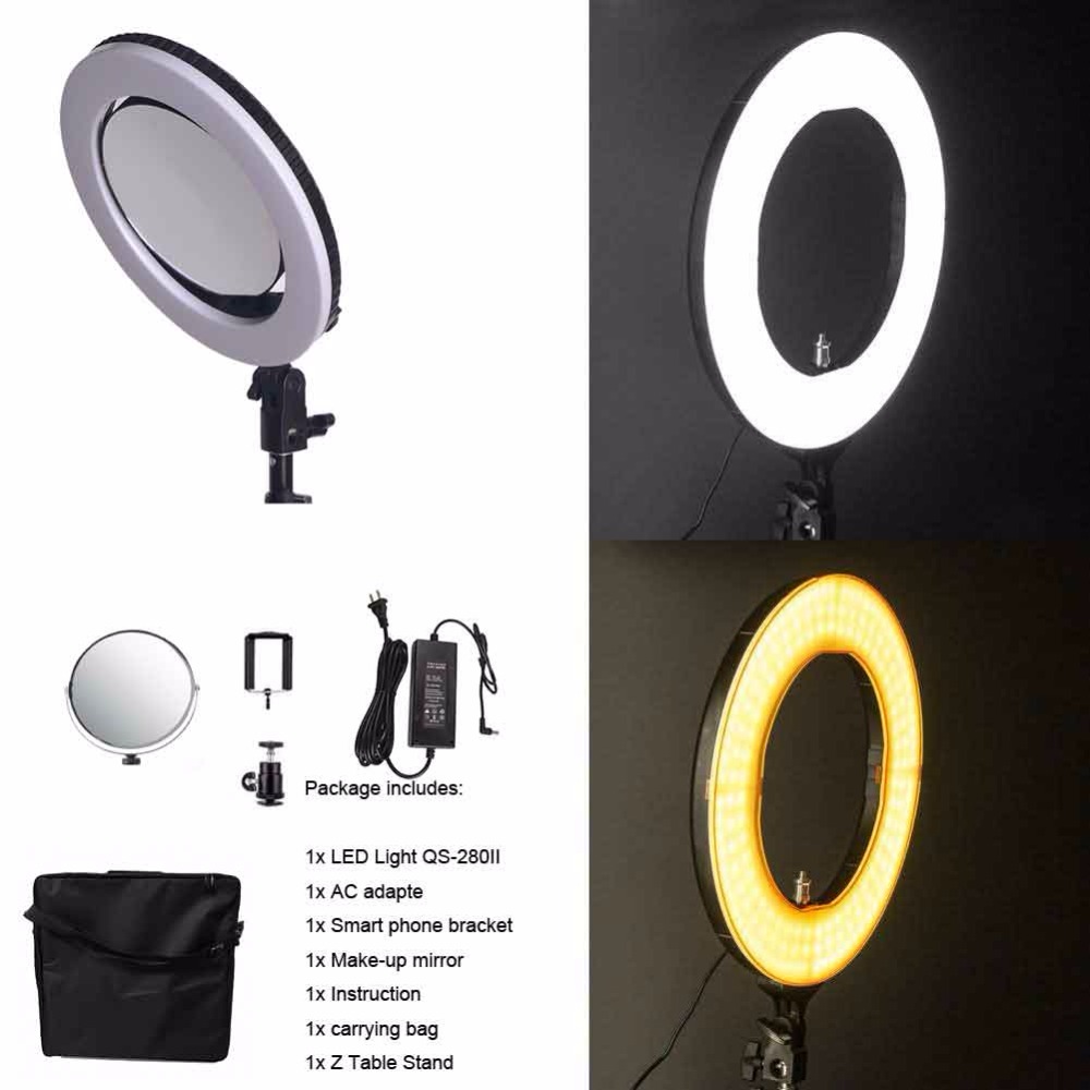 10'' QS-280II 95RA Bicolor LED - Photography Lighting Learning recension och pris