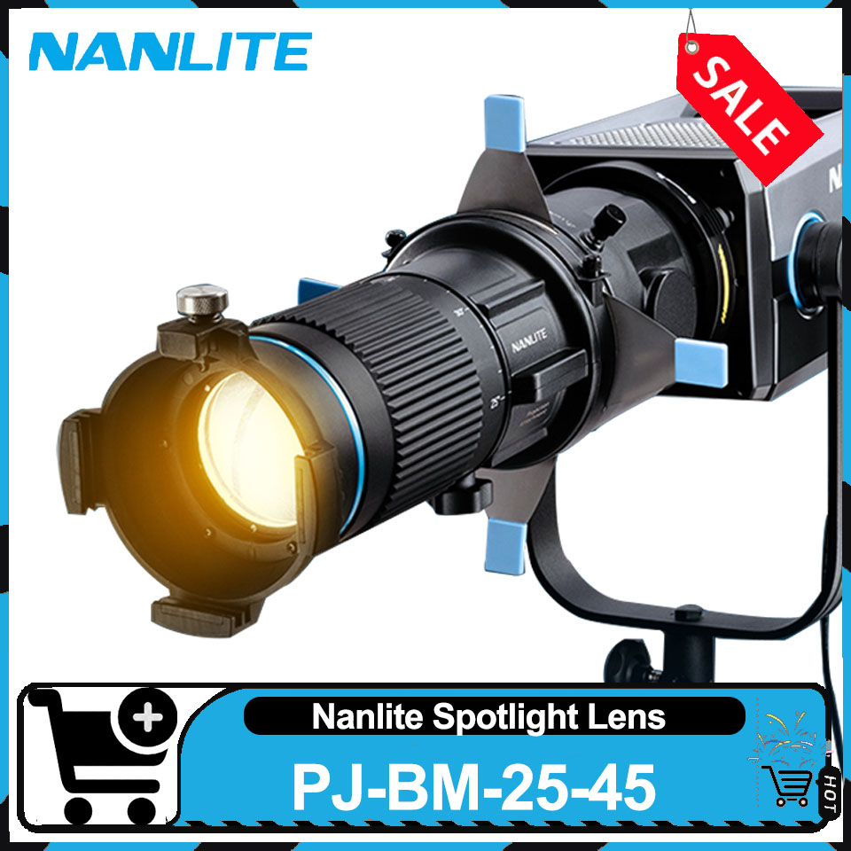 Nanlite PJ-BM-25-45 Bowens Mou - Fresnel Lens Attachment recension och pris