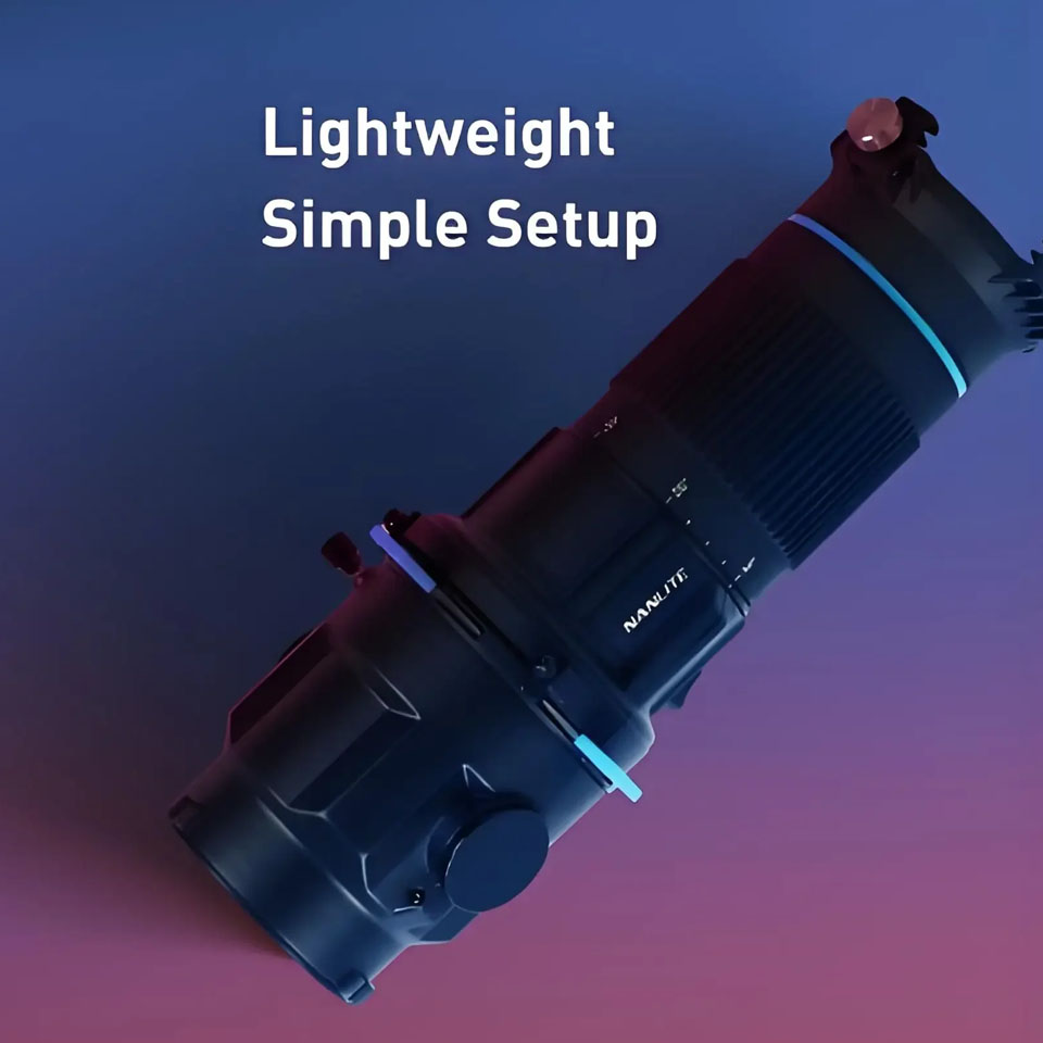 Nanlite PJ-BM-25-45 Bowens Mou - Fresnel Lens Attachment recension och pris